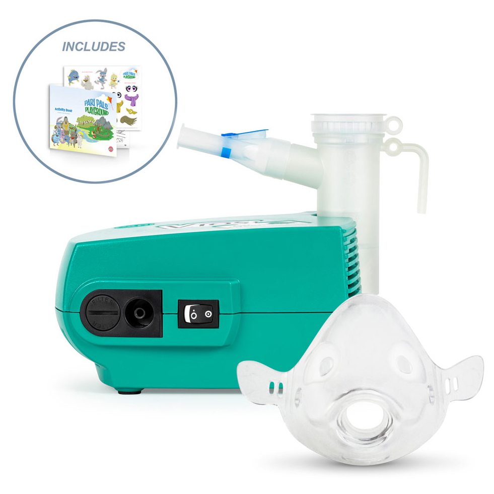 PARI Vios LC Plus Adult Nebulizer Compressor | Fast Aerosol Therapy