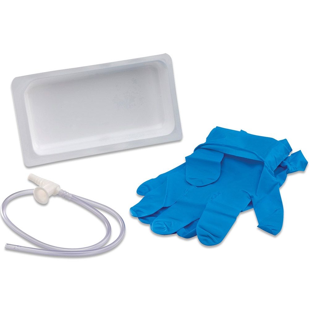 Argyle Suction Catheter Tray with Chimney Valve - Respiratory