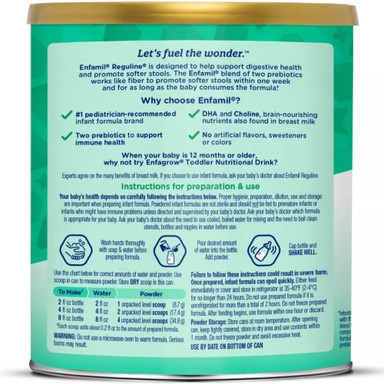 Enfamil Reguline Milk-Based Infant Formula With Iron thumbnail 9