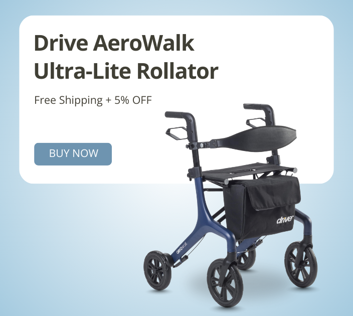 Drive AeroWalk Ultra-Lite Rollator
