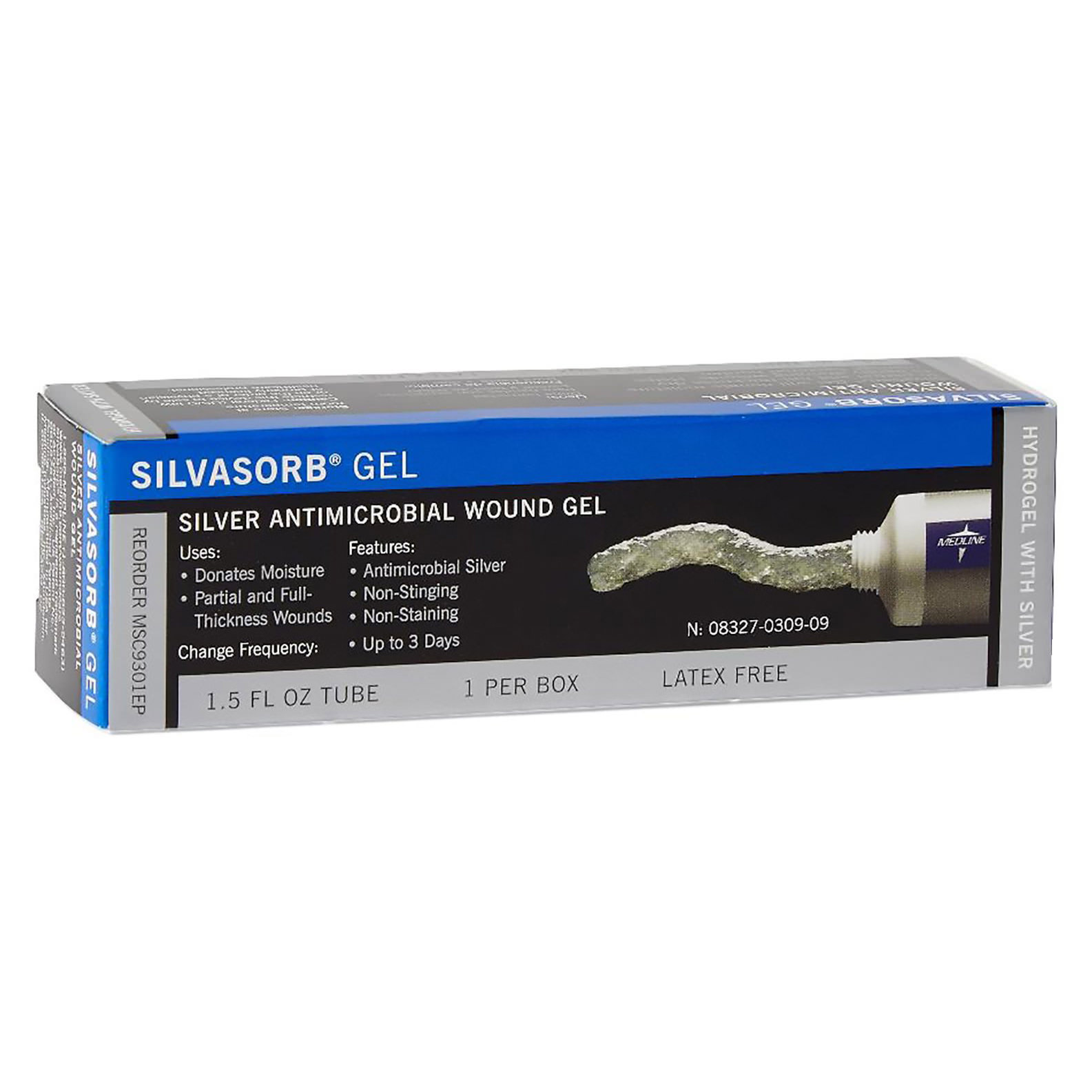 Medline Silvasorb Silver Wound Gel thumbnail 2