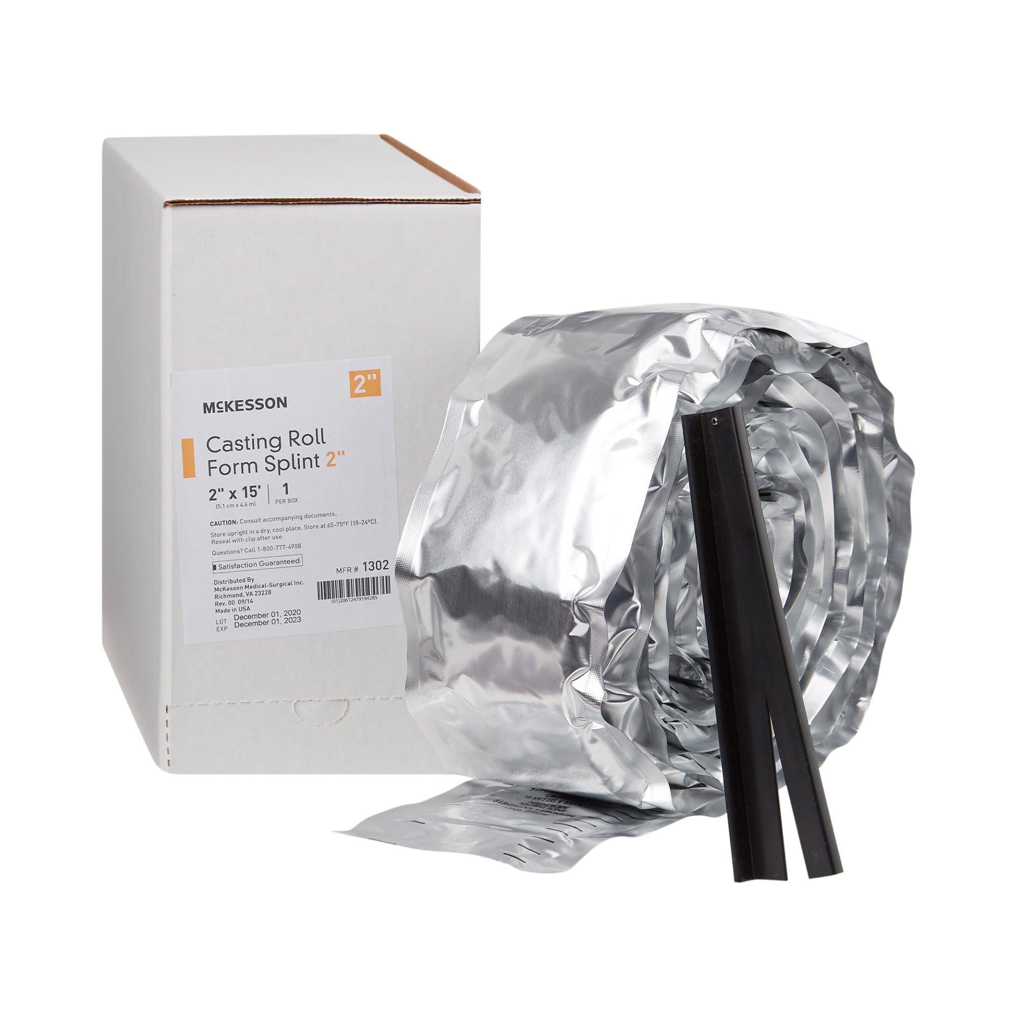 McKesson Padded Splint Roll White NonSterile thumbnail 4