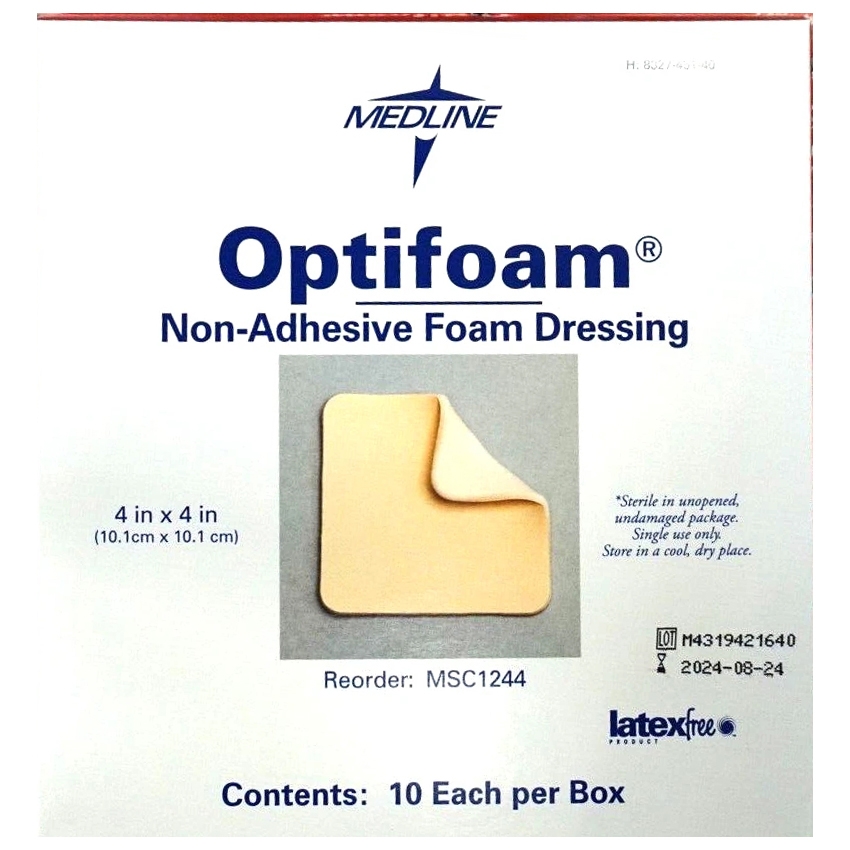 Optifoam Nonadhesive Foam Dressing