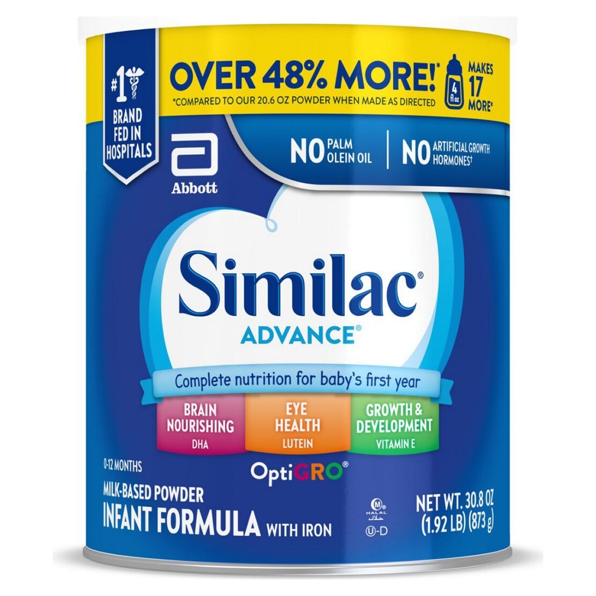 Similac Advance Infant Formula with iron, Powder thumbnail 2