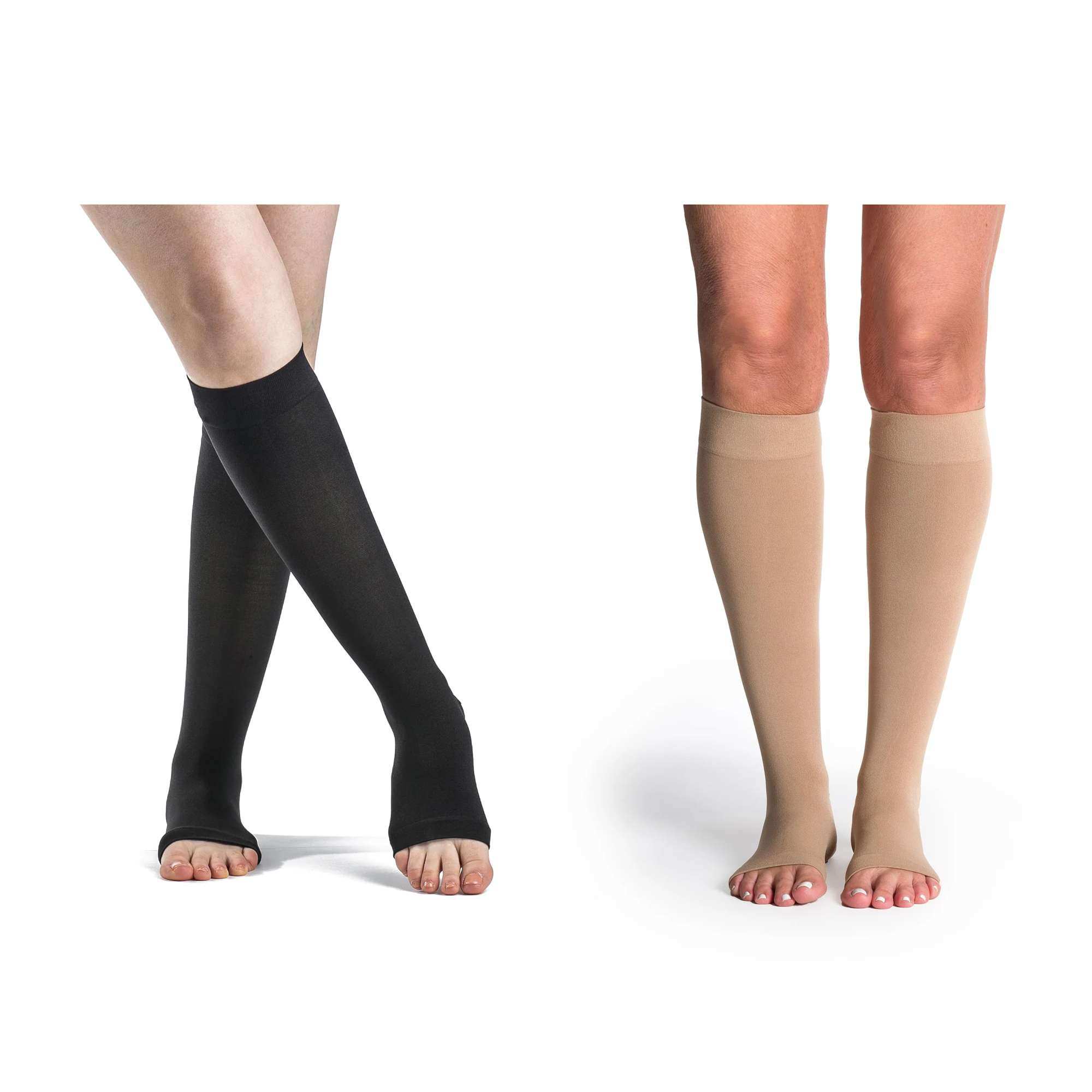 Sigvaris Soft Opaque Calf-High 30-40mmHg Compression Socks thumbnail 2