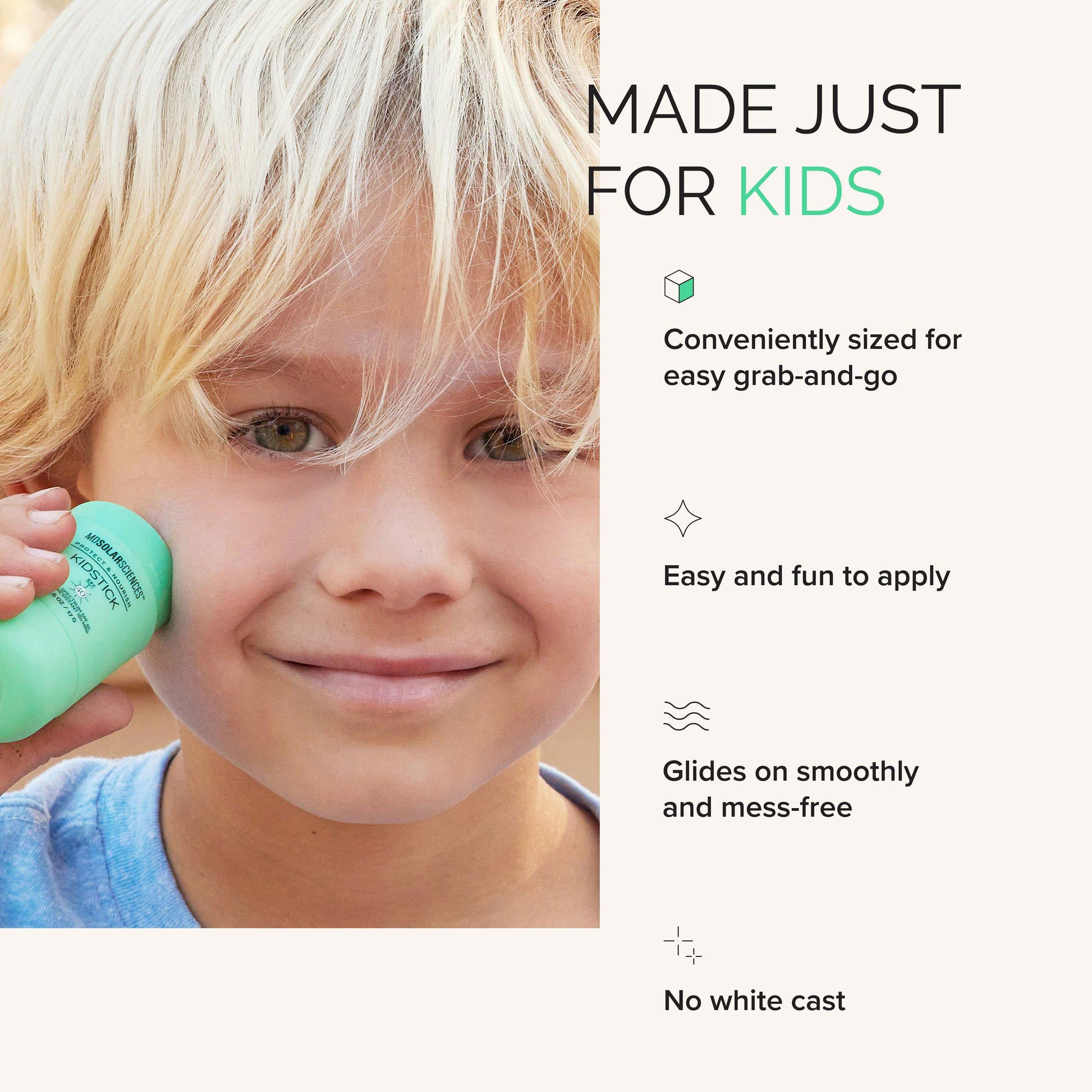MDSolarSciences KidStick Sunscreen SPF 40, 0.6 oz thumbnail 4