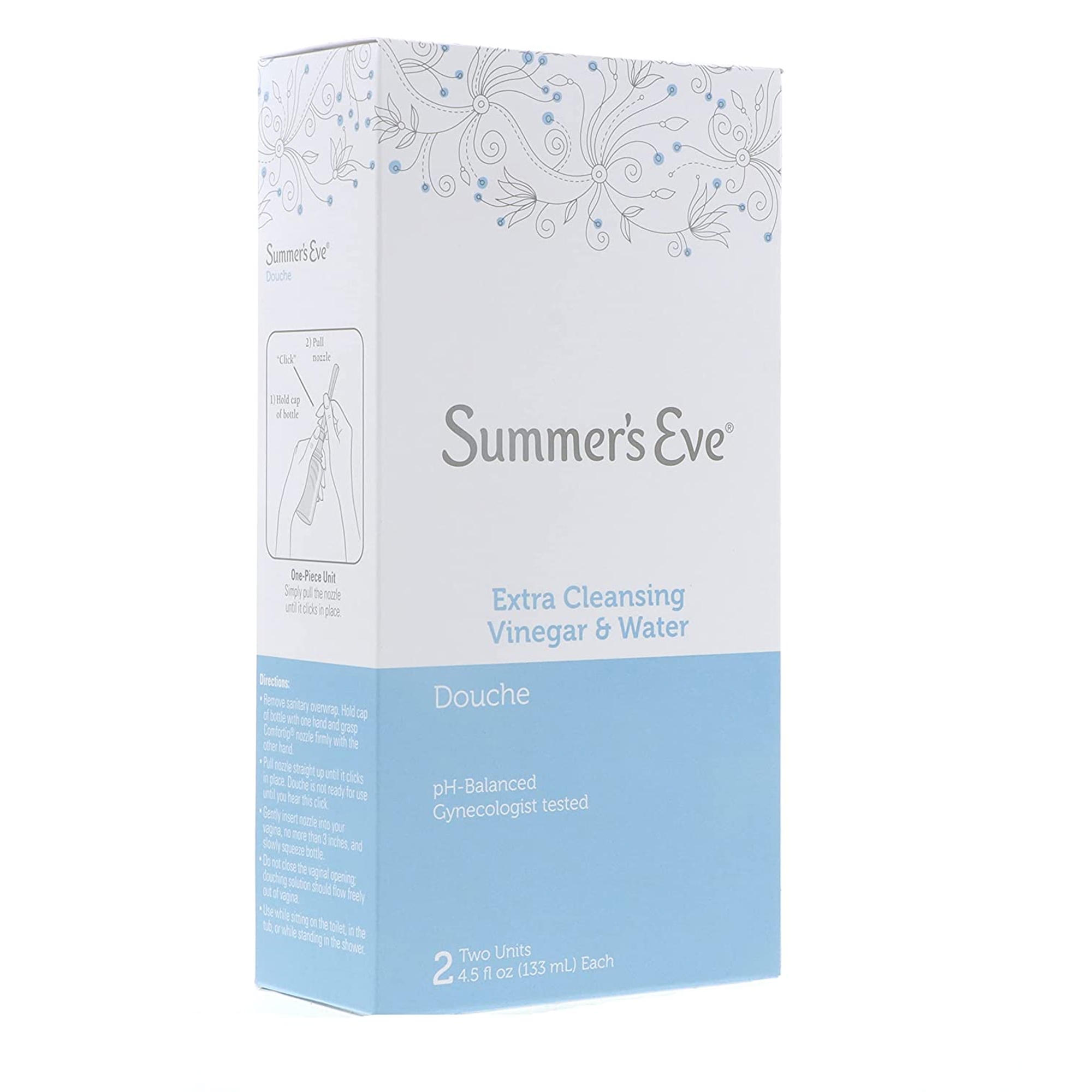 Summer’s Eve Extra Cleansing Douche, 4.5 oz thumbnail 2