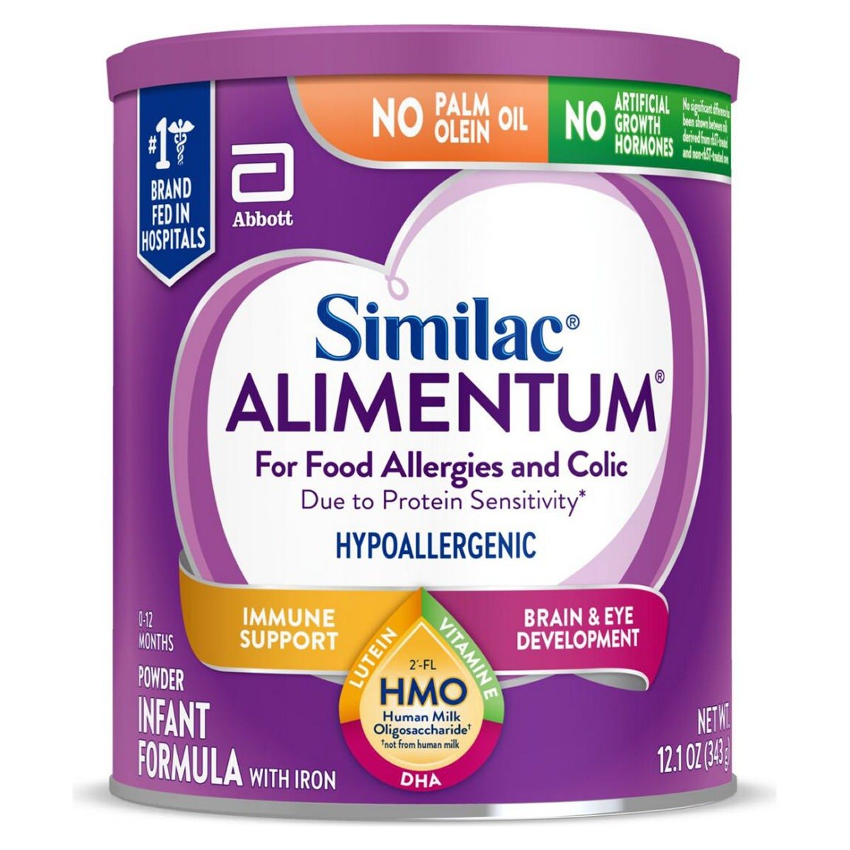 Similac Alimentum Hypoallergenic Infant Formula, Powder