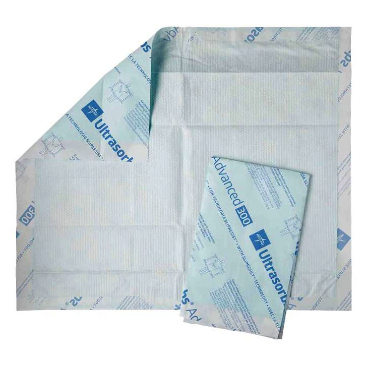 Ultrasorbs Advanced Premium Underpads with SlipResist Technology