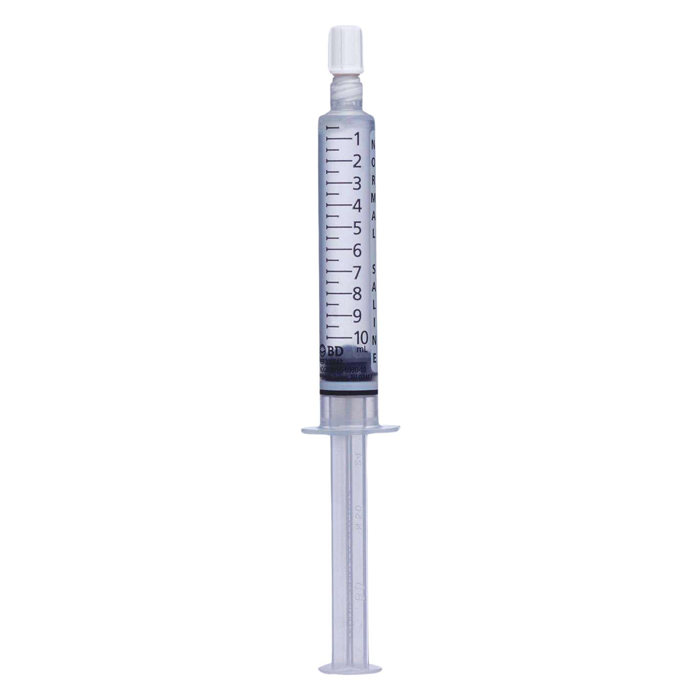 BD PosiFlush Pre-Filled Normal Saline Flush Syringe, 10 ML