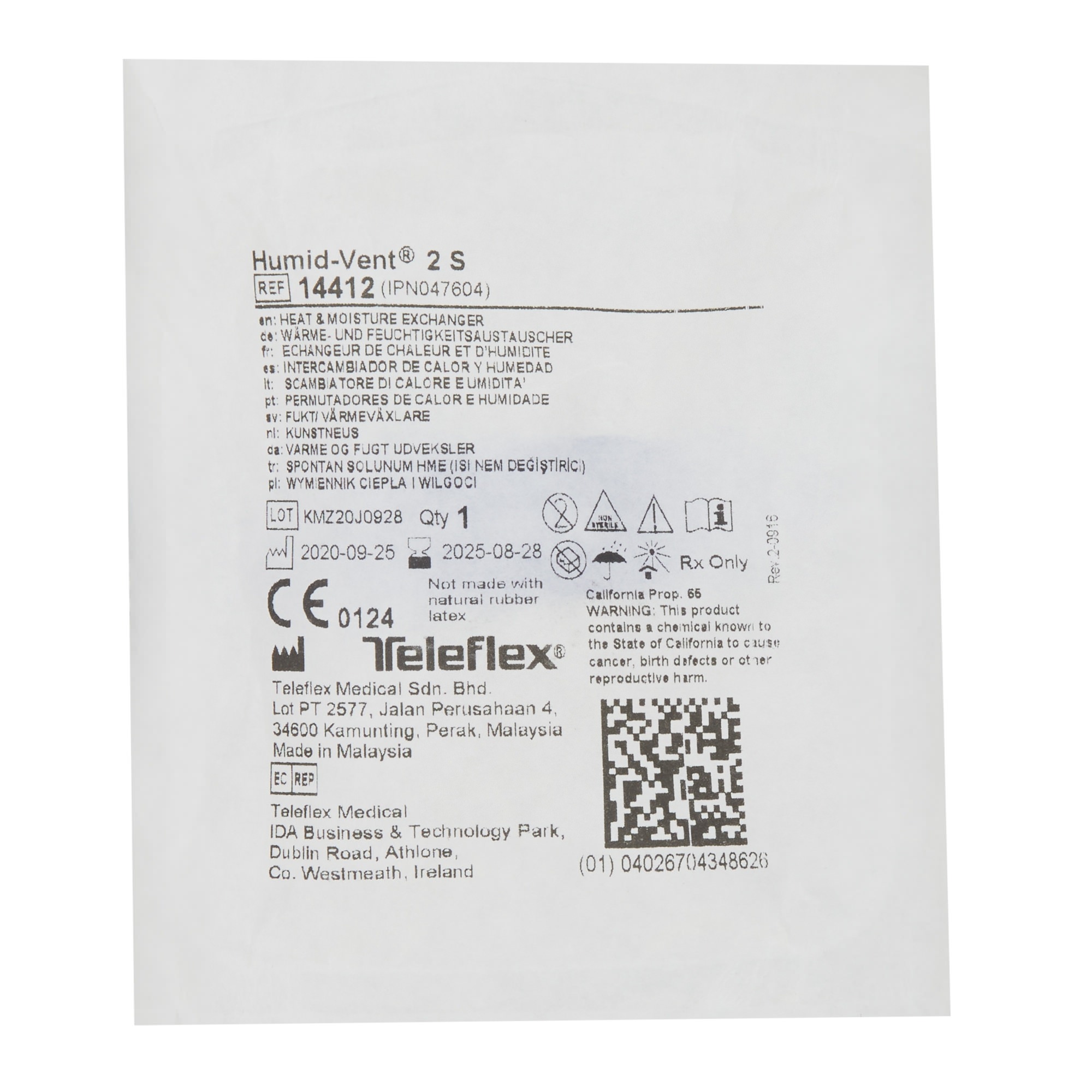 Teleflex Humid-Vent HME thumbnail 2