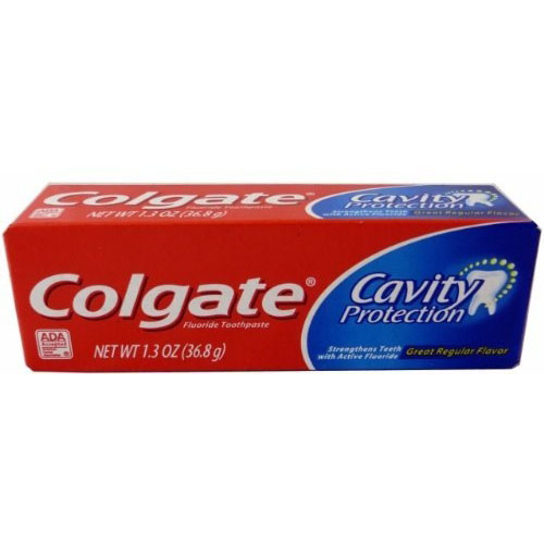 Colgate Cavity Protection Toothpaste Tubes | Fluoride, ADA Accepted