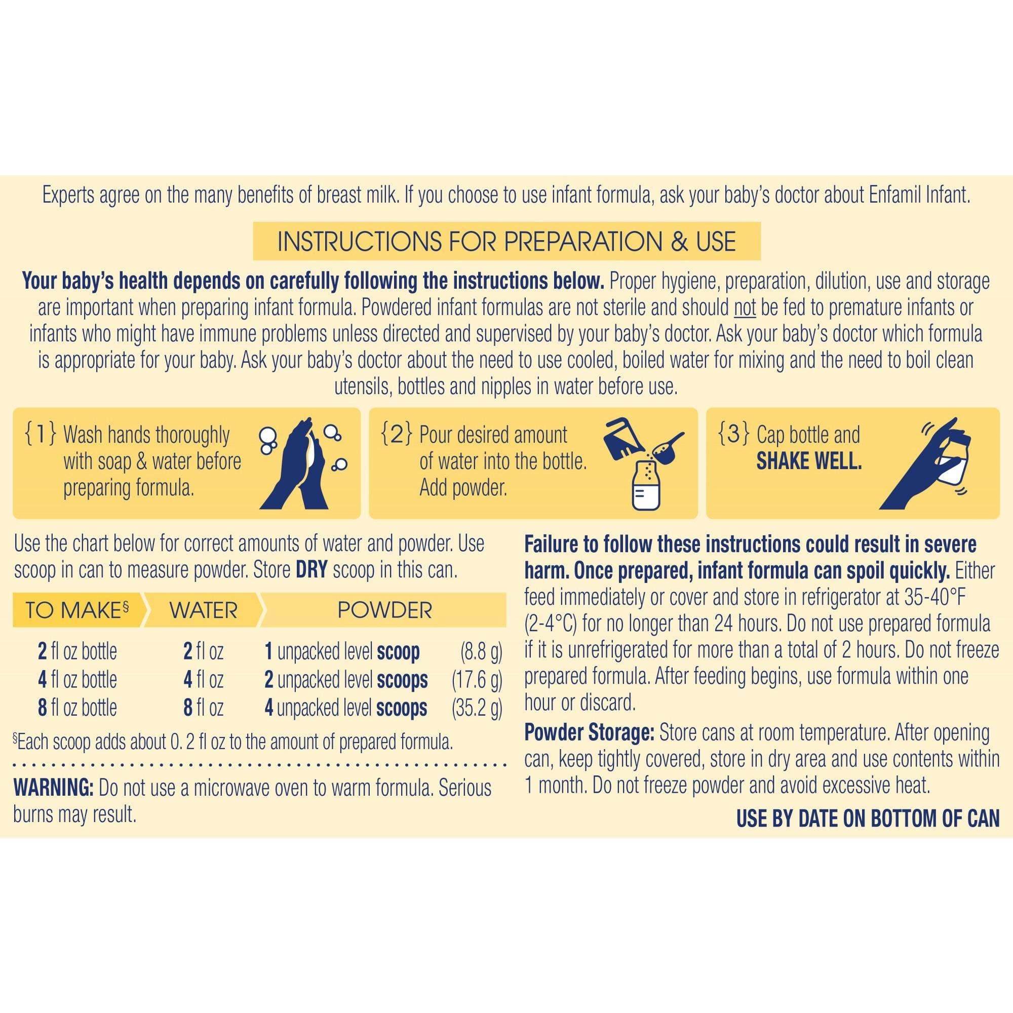 Enfamil Milk-Based Infant Formula with Iron thumbnail 4