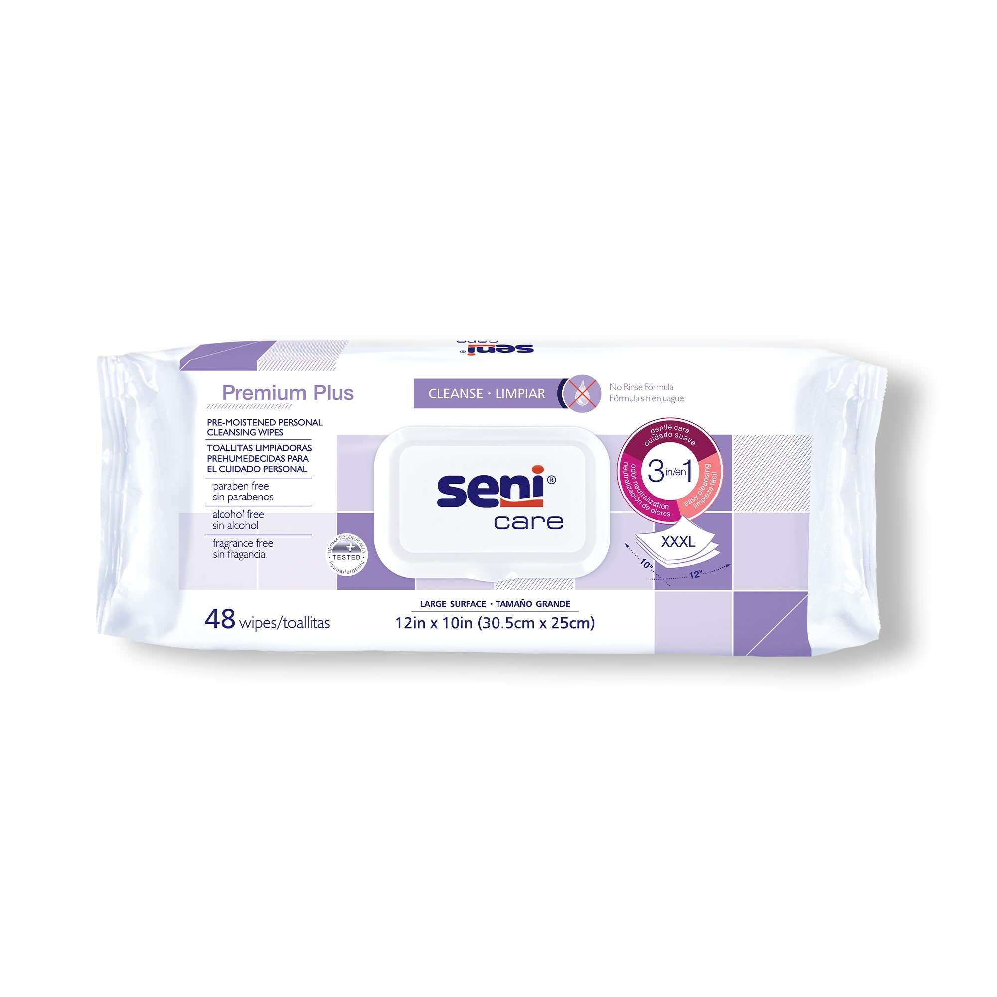 Seni Care Premium Plus Personal Cleansing Wipes - Main image