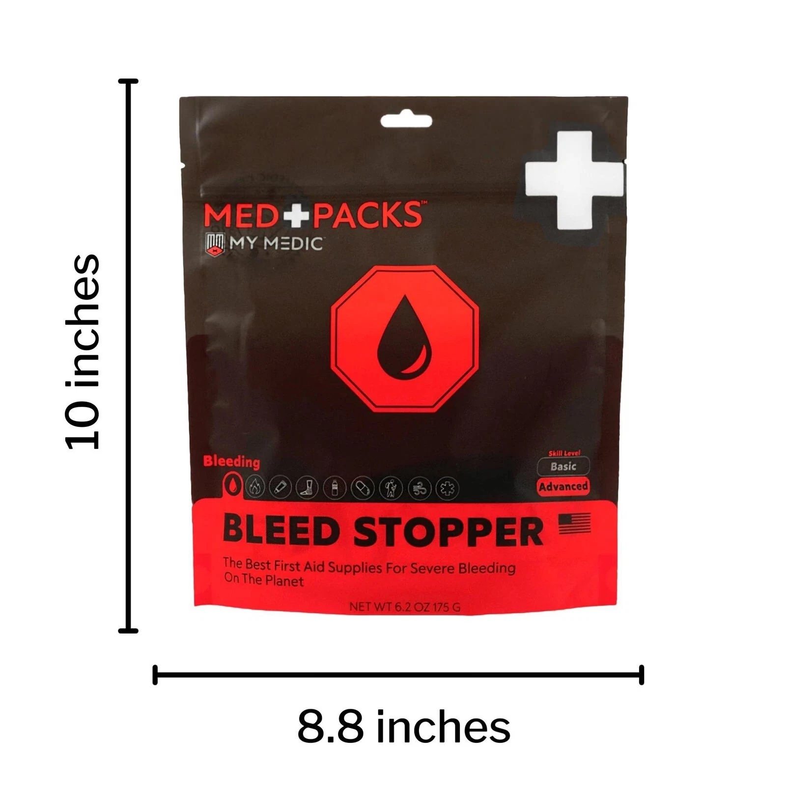 My Medic MED PACKS Bleed Stopper First Aid Kit 2.3 X 8.8 X 10 Inch thumbnail 5