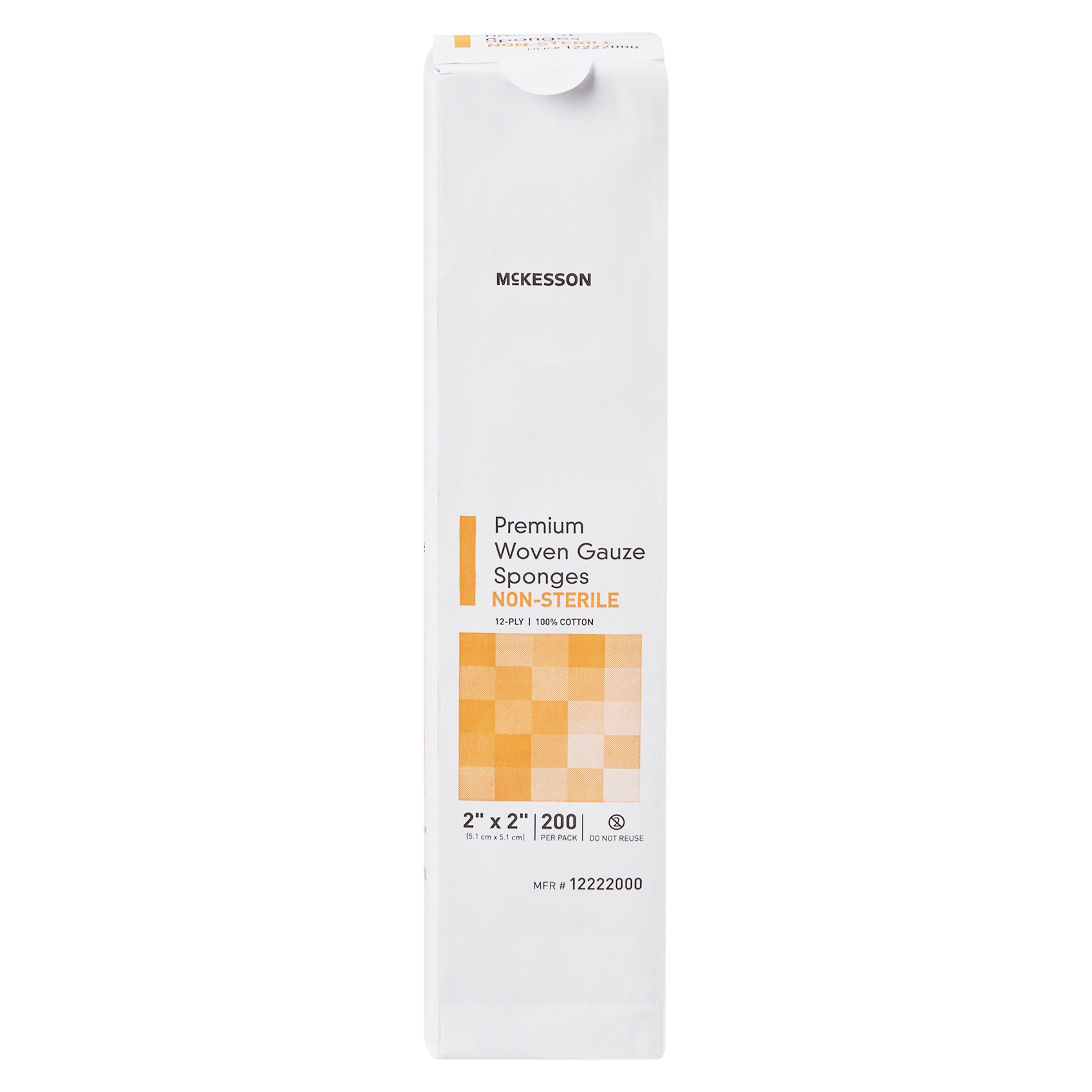McKesson Gauze Sponge White Square NonSterile thumbnail 2