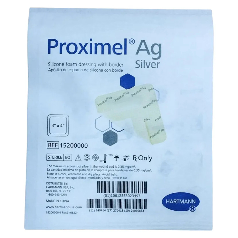 Proximel Ag Silver Silicone Foam Dressing thumbnail 3