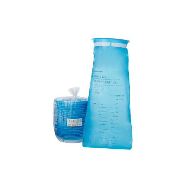 McKesson Emesis Bag Blue, 40 oz. thumbnail 1