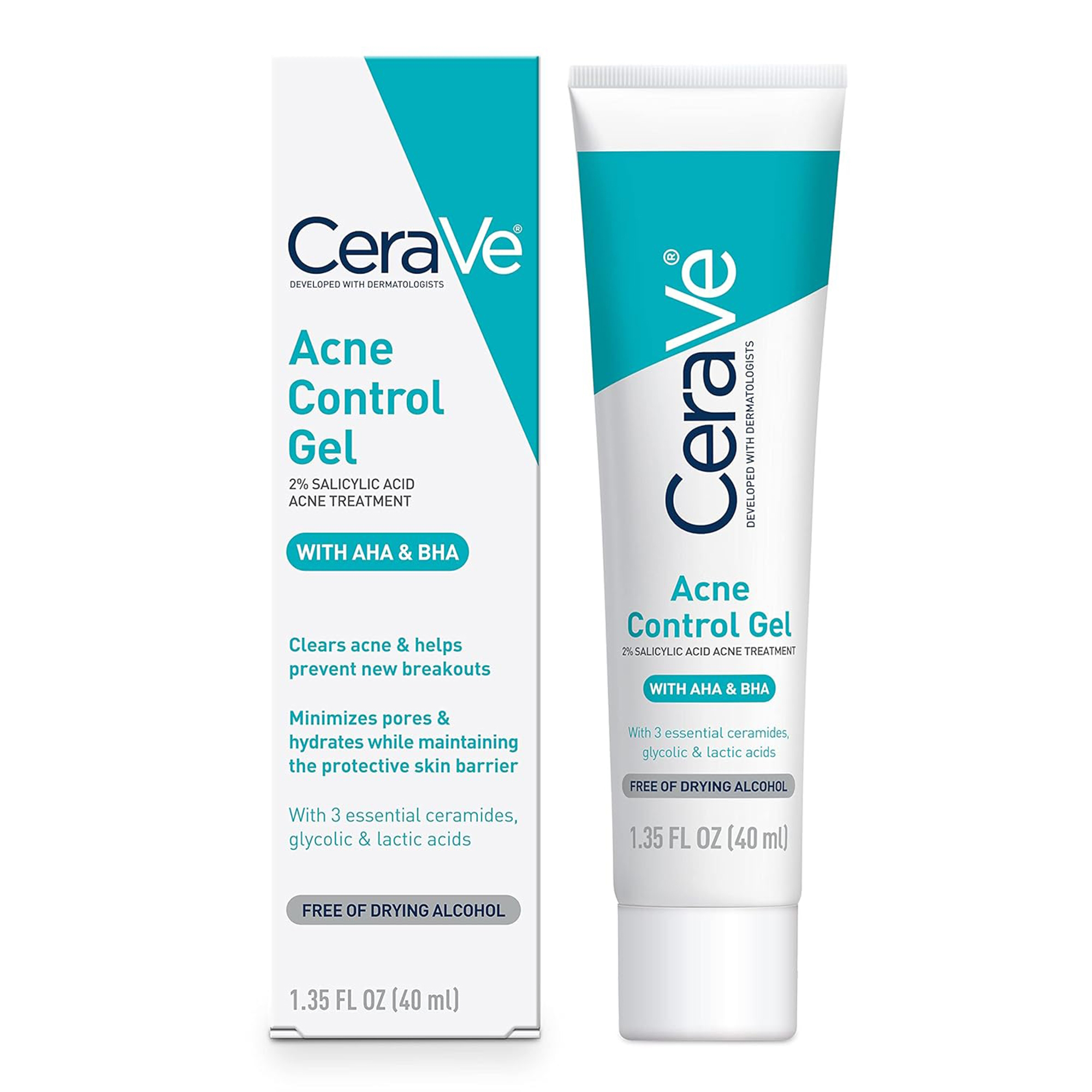 CeraVe Acne Control Gel 2 %, 1.35 oz - Each - Main image