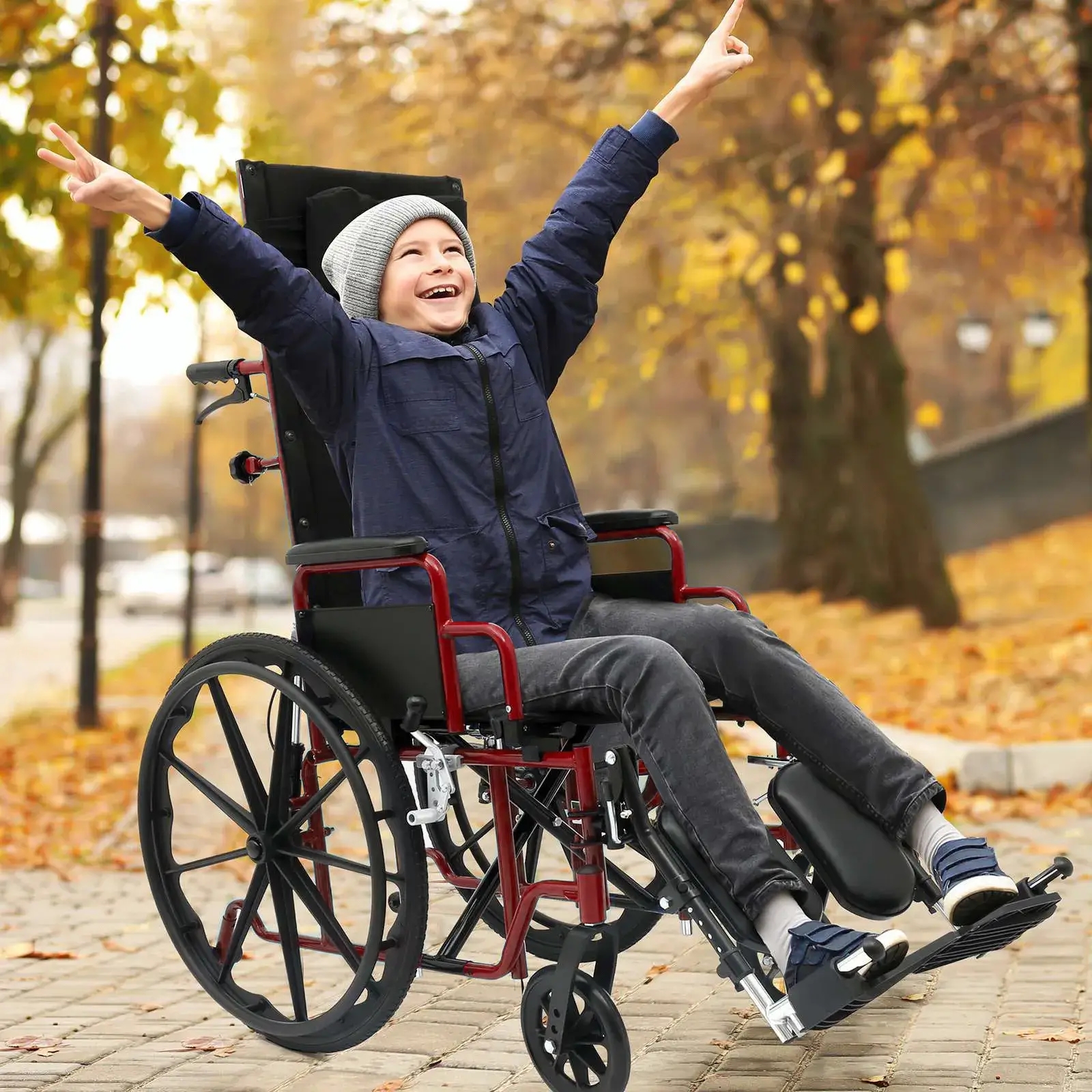 Ziggo Pro Reclining Wheelchair thumbnail 6