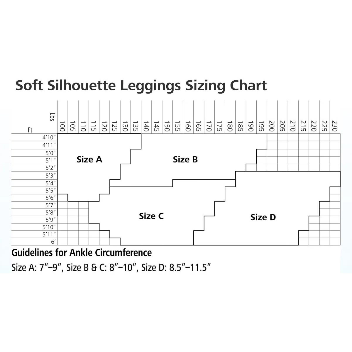 Sigvaris Womens Soft Silhouette Leggings thumbnail 2