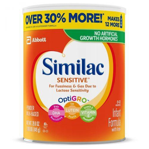 Similac Sensitive Infant Formula with Iron, Powder thumbnail 2
