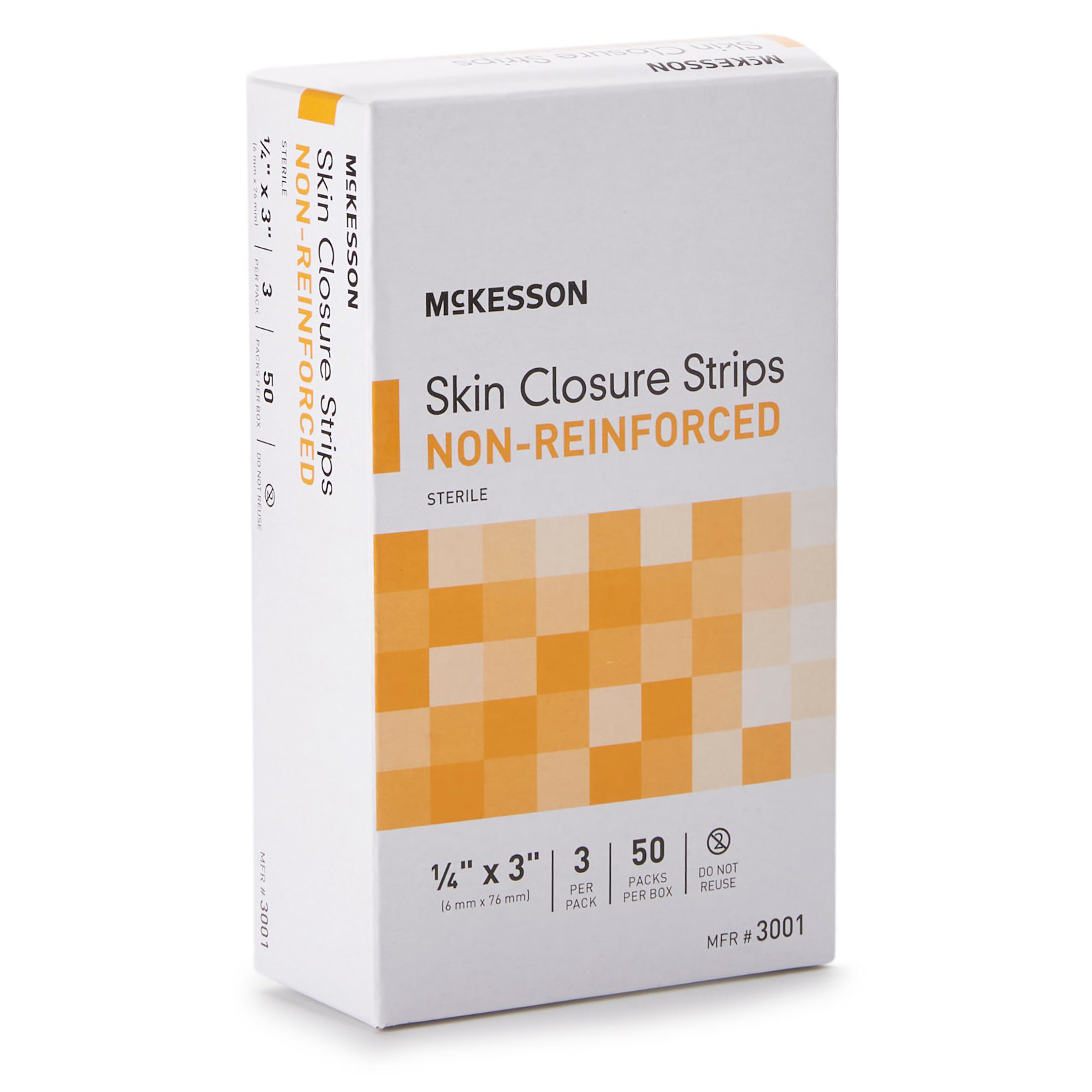 McKesson Skin Closure Strip 1/4 x 3 Inch, Sterile thumbnail 2