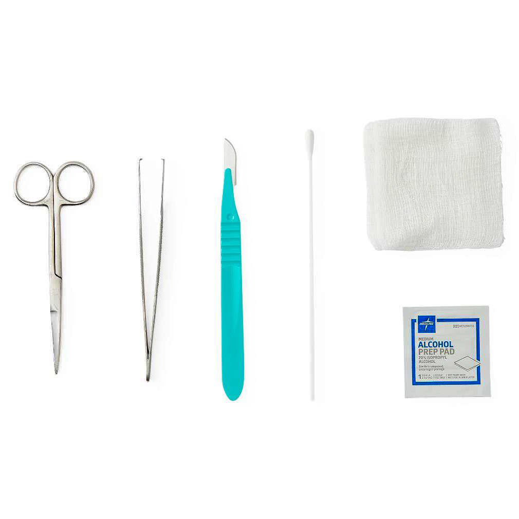 Medline Minor Debridement Kit, Sterile thumbnail 2