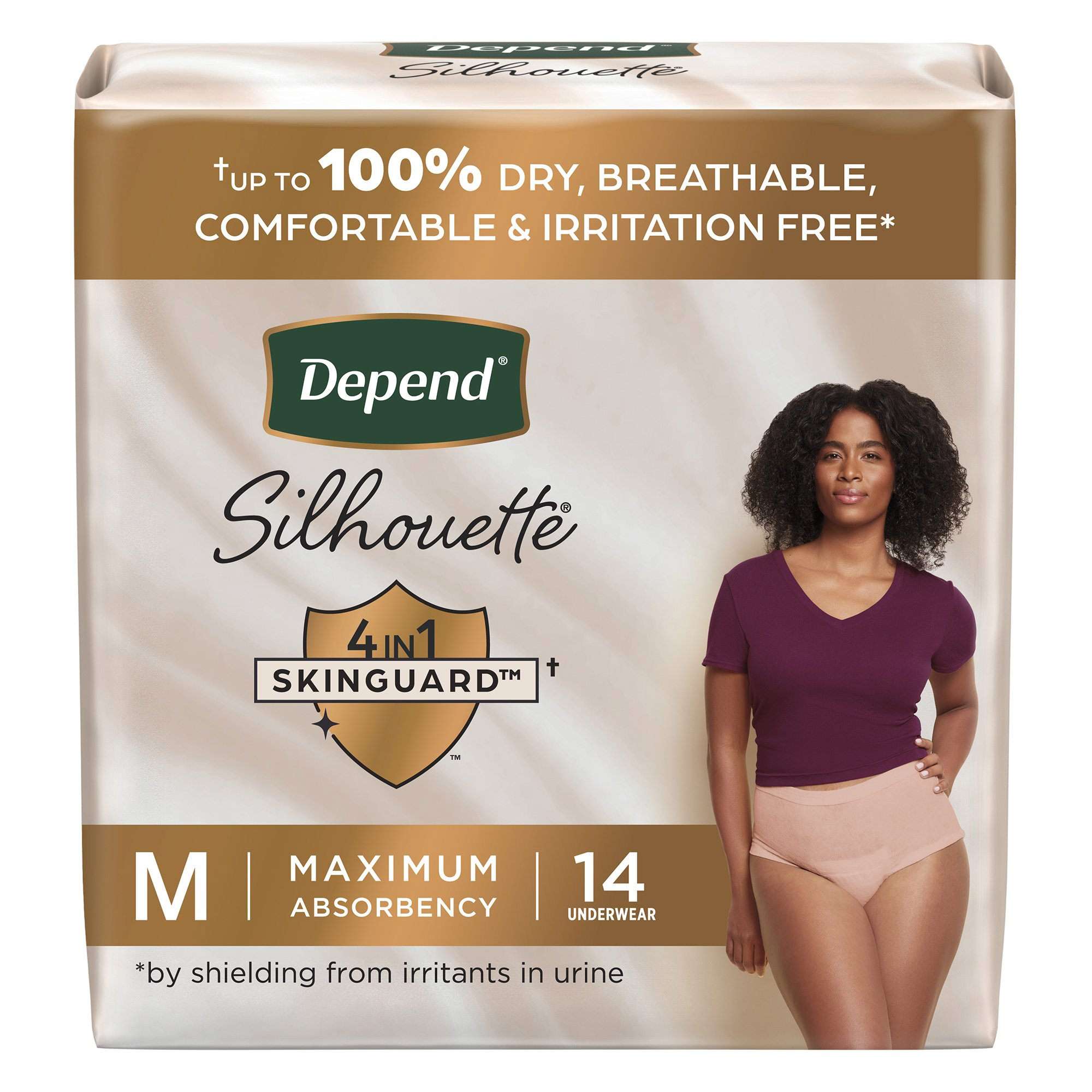 Depend Silhouette Maximum Absorbency Underwear for Women thumbnail 1