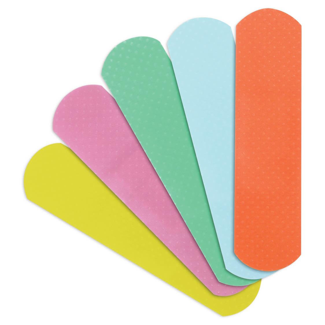 Curad Neon Adhesive Bandages, 3/4 x 3 Inch thumbnail 4