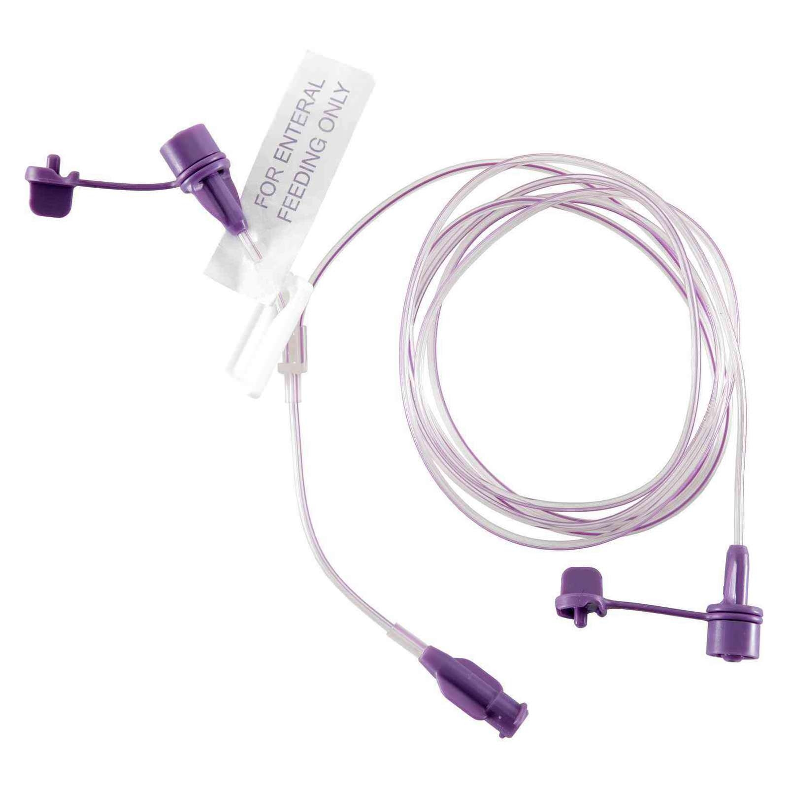 NeoConnect Bifurcated ENFit Extension Set, 60 Inch, Purple