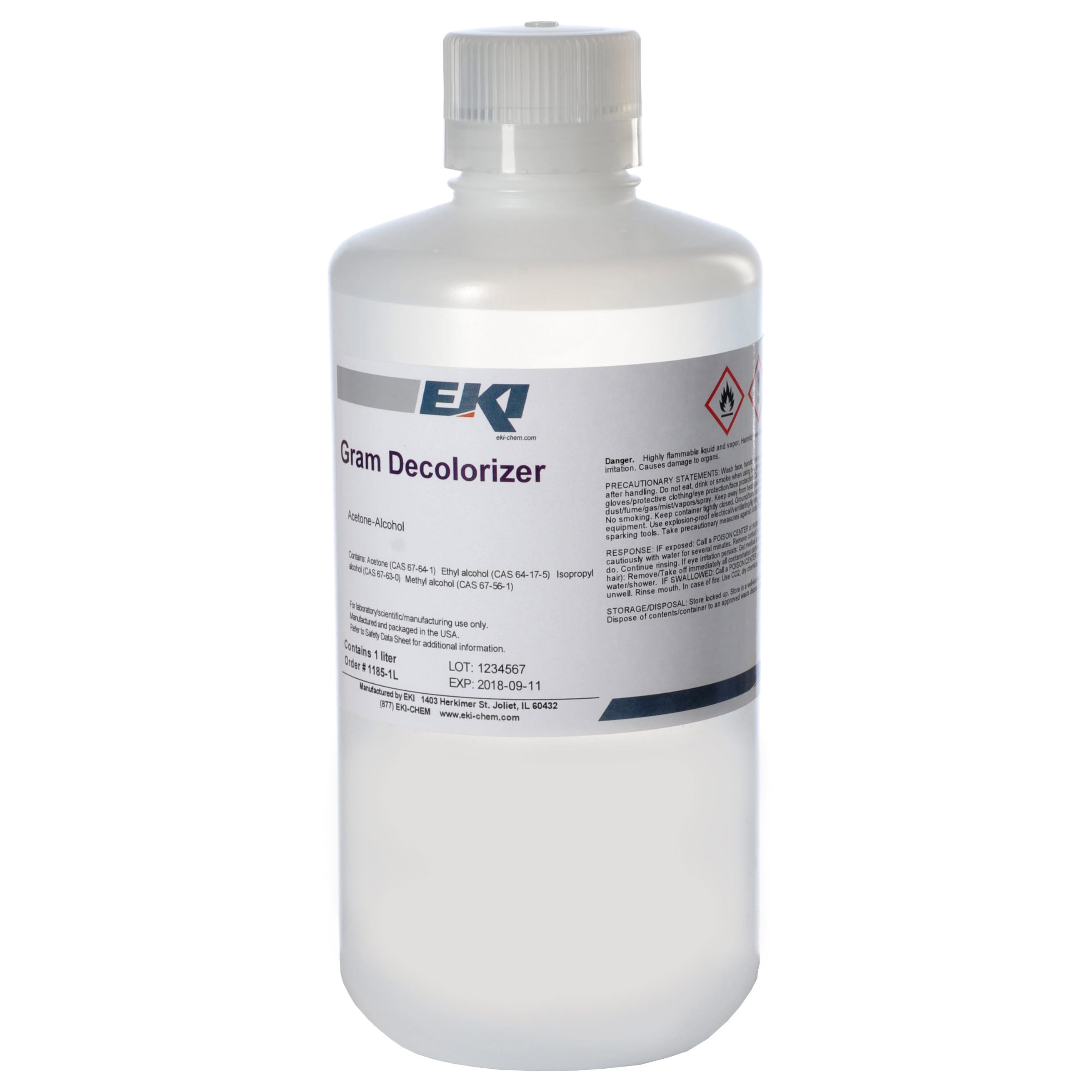 Gram Stain Decolorizer | EK Industries - Lab Reagent