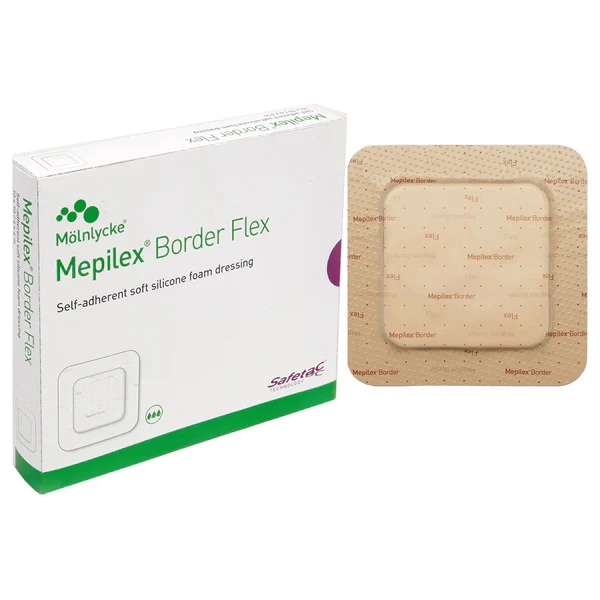 Molnlycke Mepilex Border Flex Self-Adherent Foam Dressing thumbnail 1