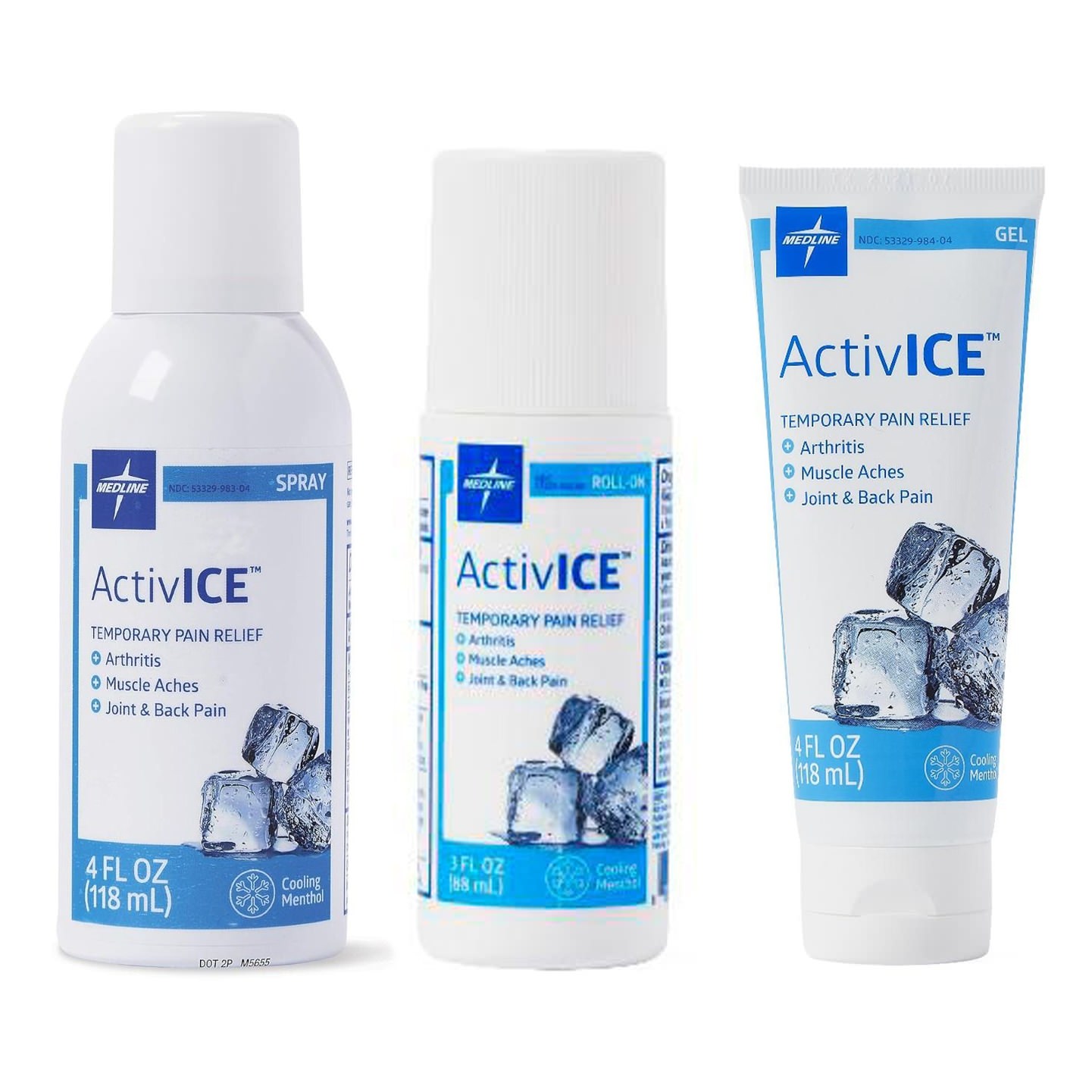 Medline Ironman ActivICE Topical Pain Reliever thumbnail 1
