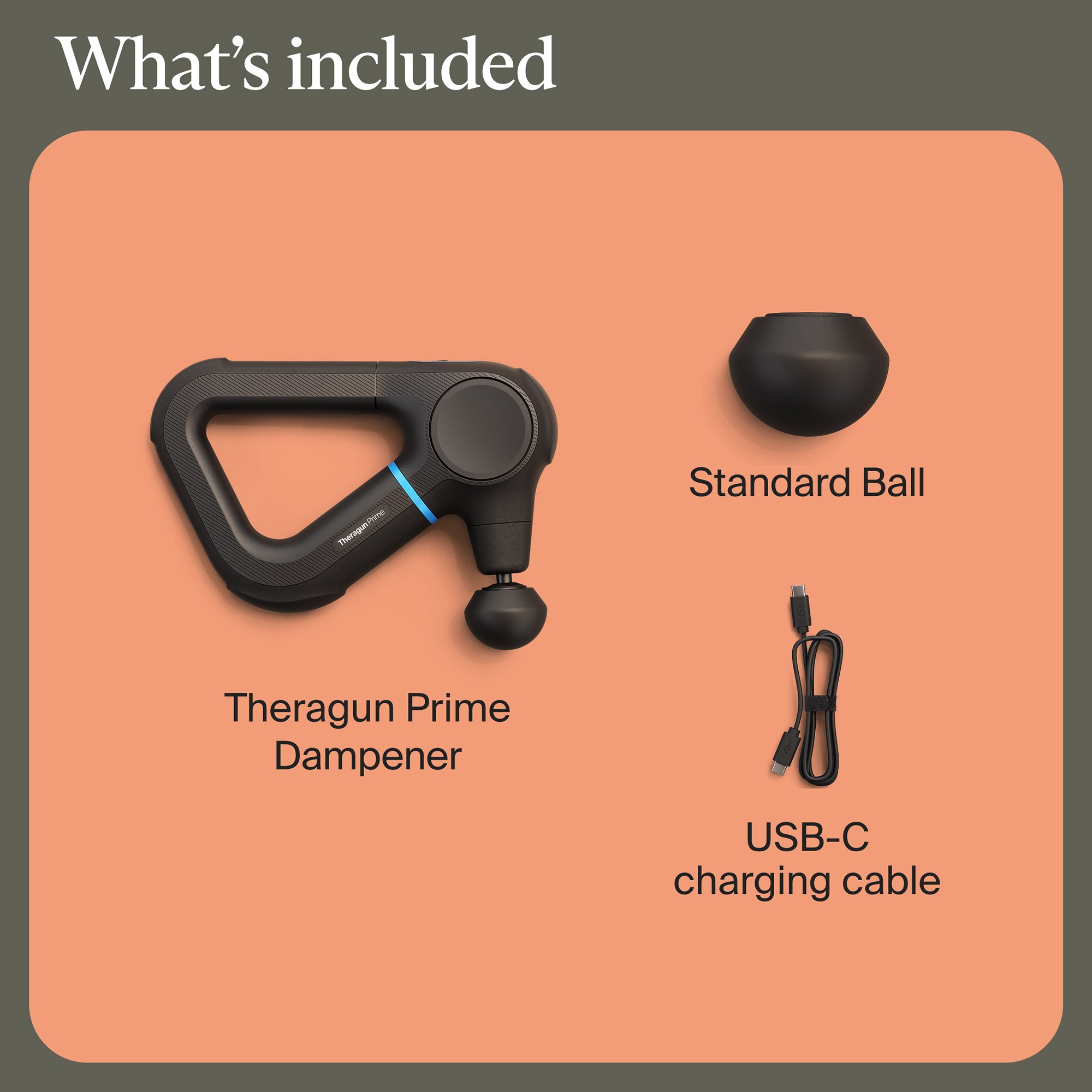 Therabody Theragun Prime G6 Hand-Held Massager, Black thumbnail 3