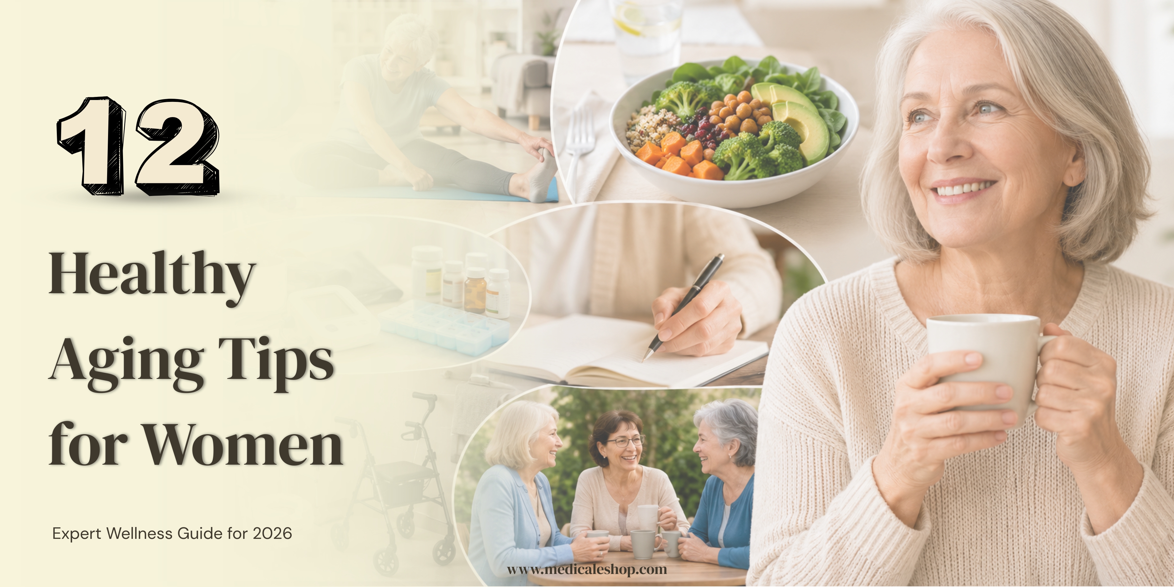 Best Healthy Aging Tips for Women