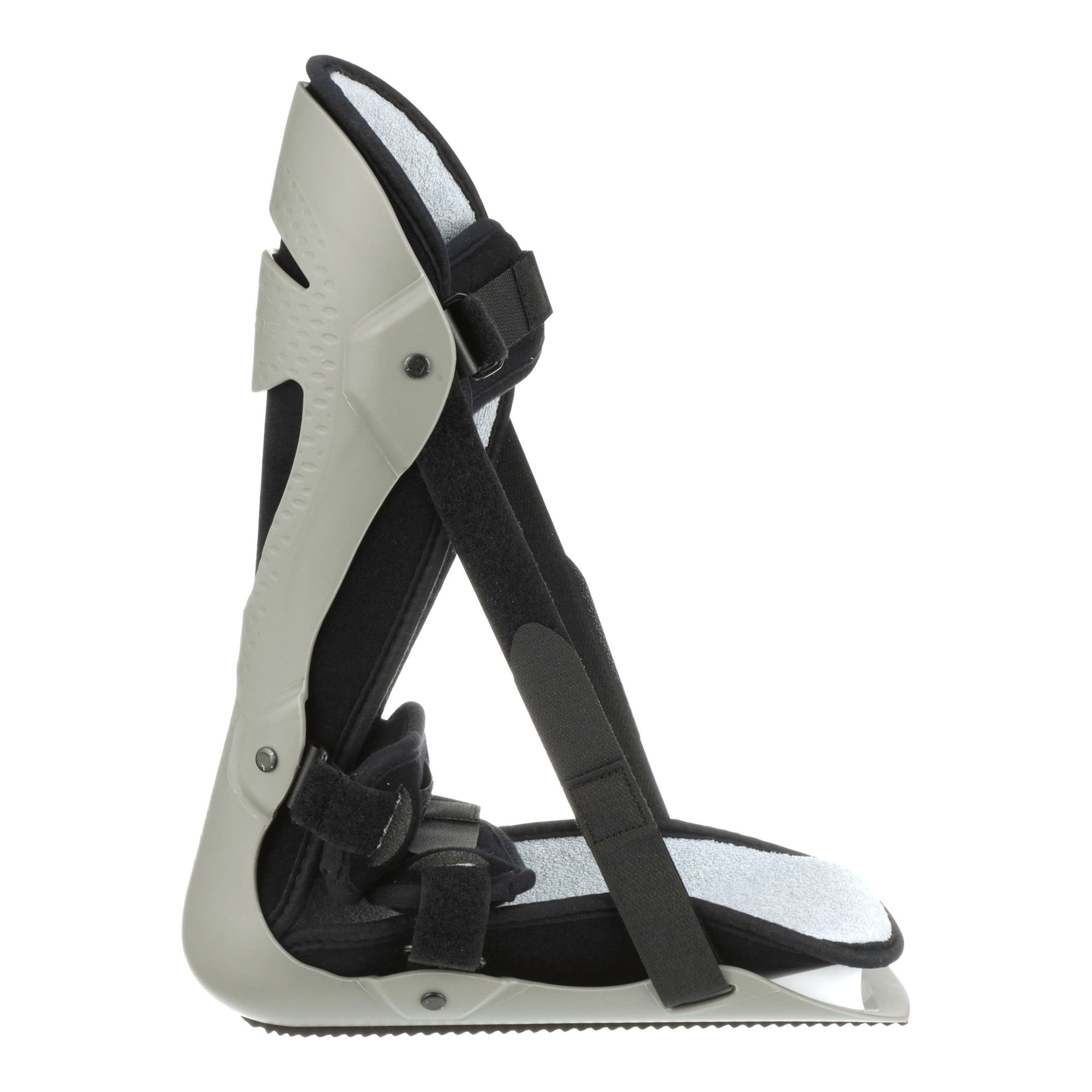 McKesson Plantar Fasciitis Night Splint Hook n Loop Closure Gray-Black thumbnail 4