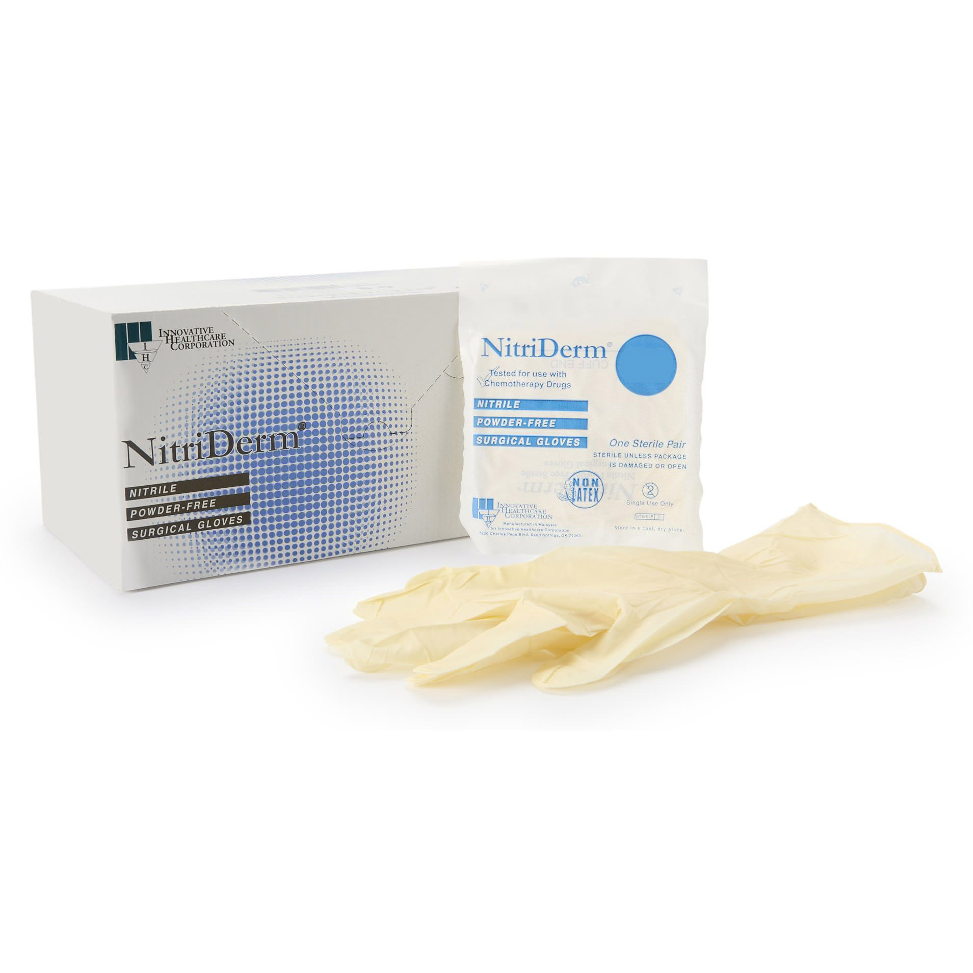 NitriDerm Sterile Nitrile Surgical Gloves thumbnail 2