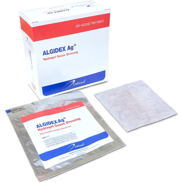 Algidex Ag Hydrogel Gauze Silver Alginate Wound Dressing thumbnail 1