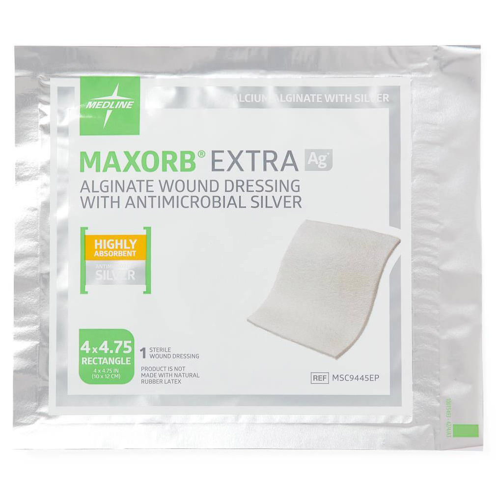alginate silver ion dressings market Argentum Silverlon Antimicrobial Silver Calcium Alginate Dressing