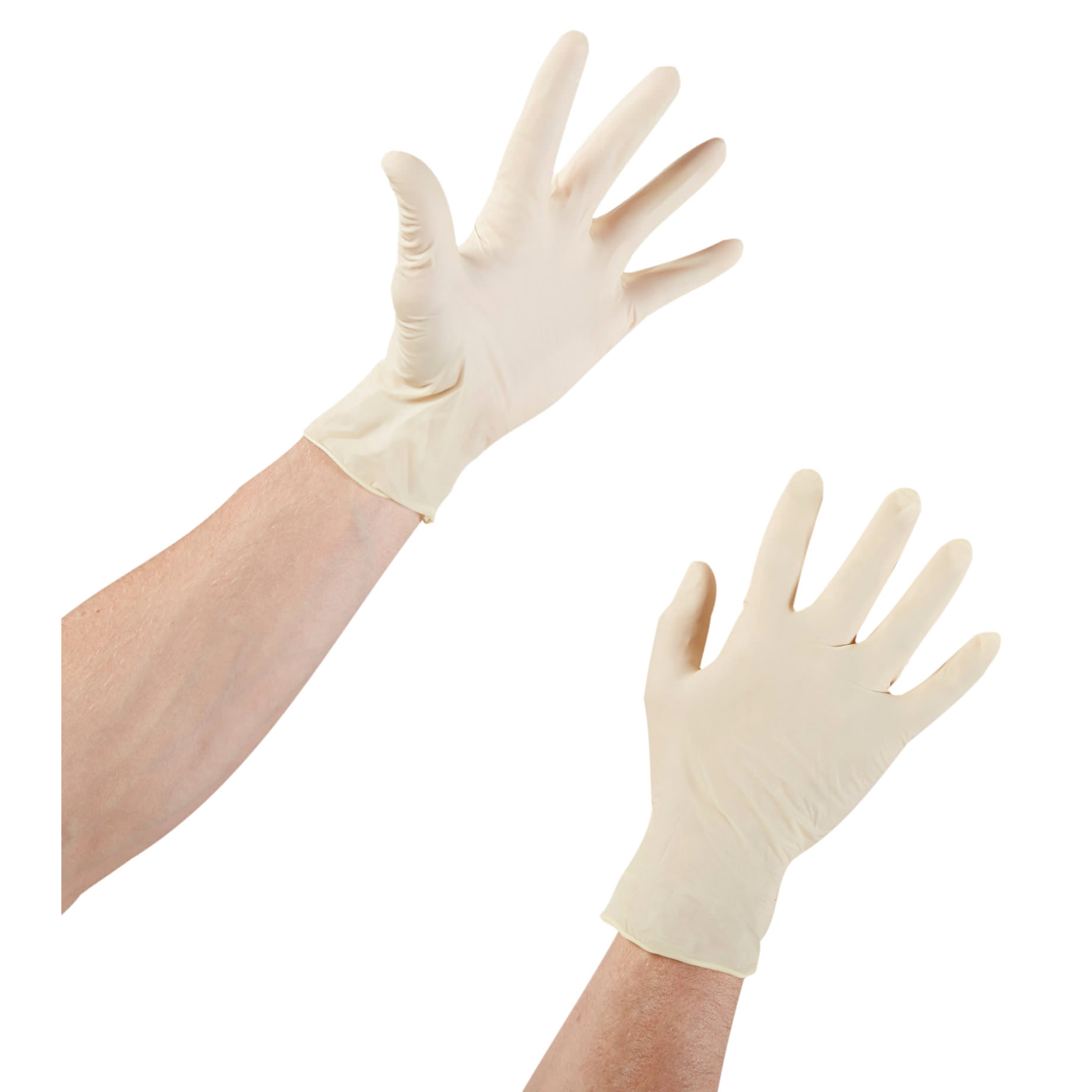 McKesson Confiderm Latex Powder Free Exam Gloves thumbnail 4