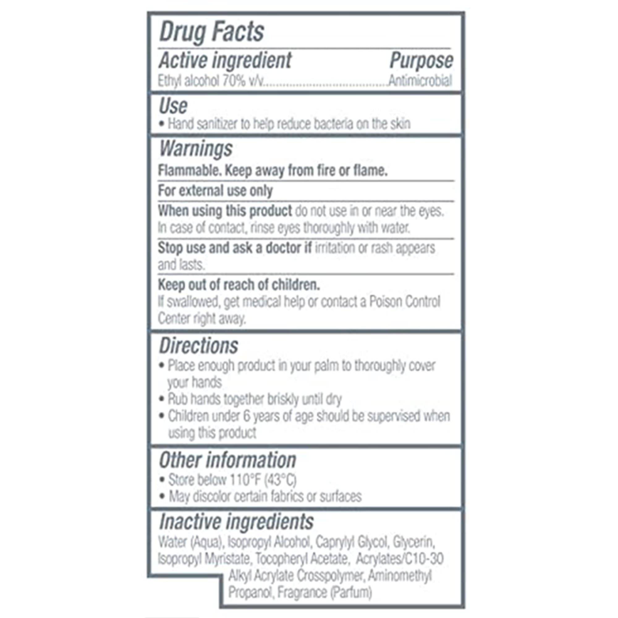 Purrell Advanced Hand Sanitizer, 1.5L - Case of 4 thumbnail 3