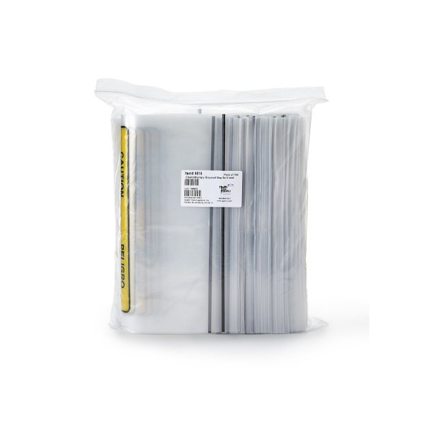 Chemo Drug Transport Bag | Clear 4 mil, Multiple Sizes | Medicaleshop