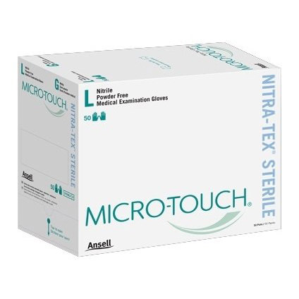 Ansell Micro-Touch Nitratex Sterile Exam Gloves