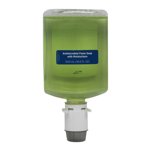 enMotion Gen 2 Antimicrobial Foaming Soap Dispenser Refill Bottle, 1200 mL - Case of 2 - Main image