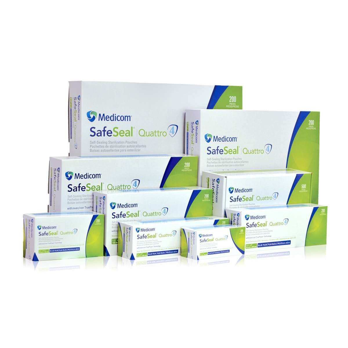 Medicom Safeseal Quattro Sterilization Pouch thumbnail 1