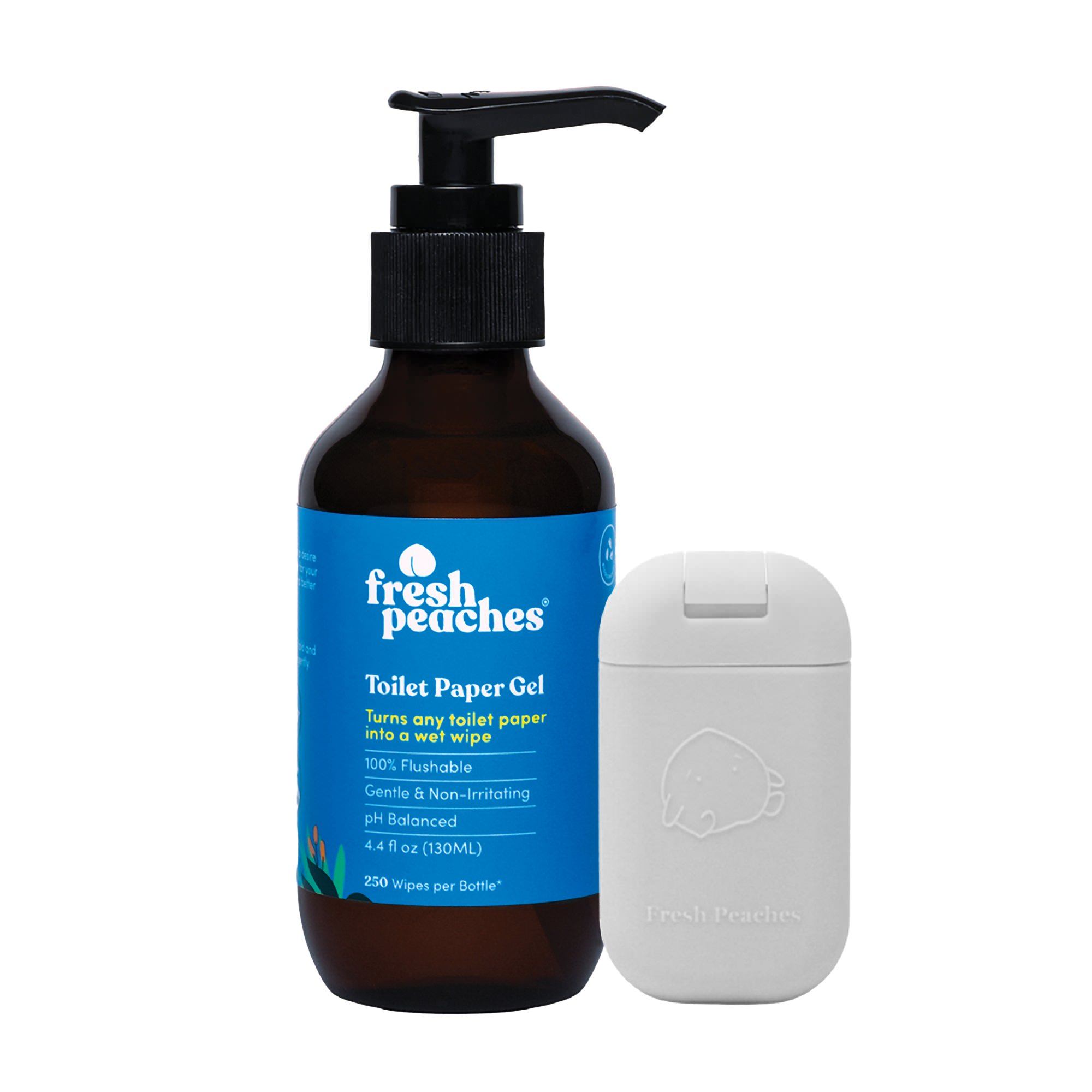 Fresh Peaches Toilet Paper Gel, 4.4 oz - 1 Kit - Main image