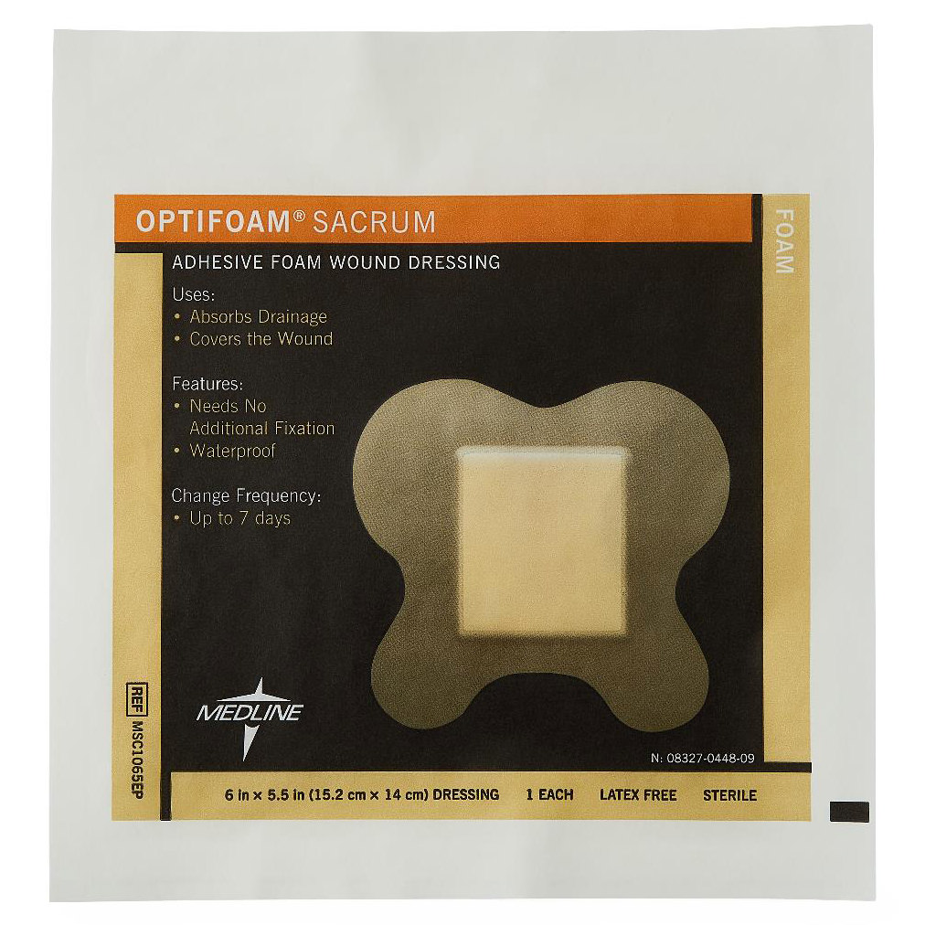 Optifoam Sterile Sacrum Adhesive Foam Dressing thumbnail 4