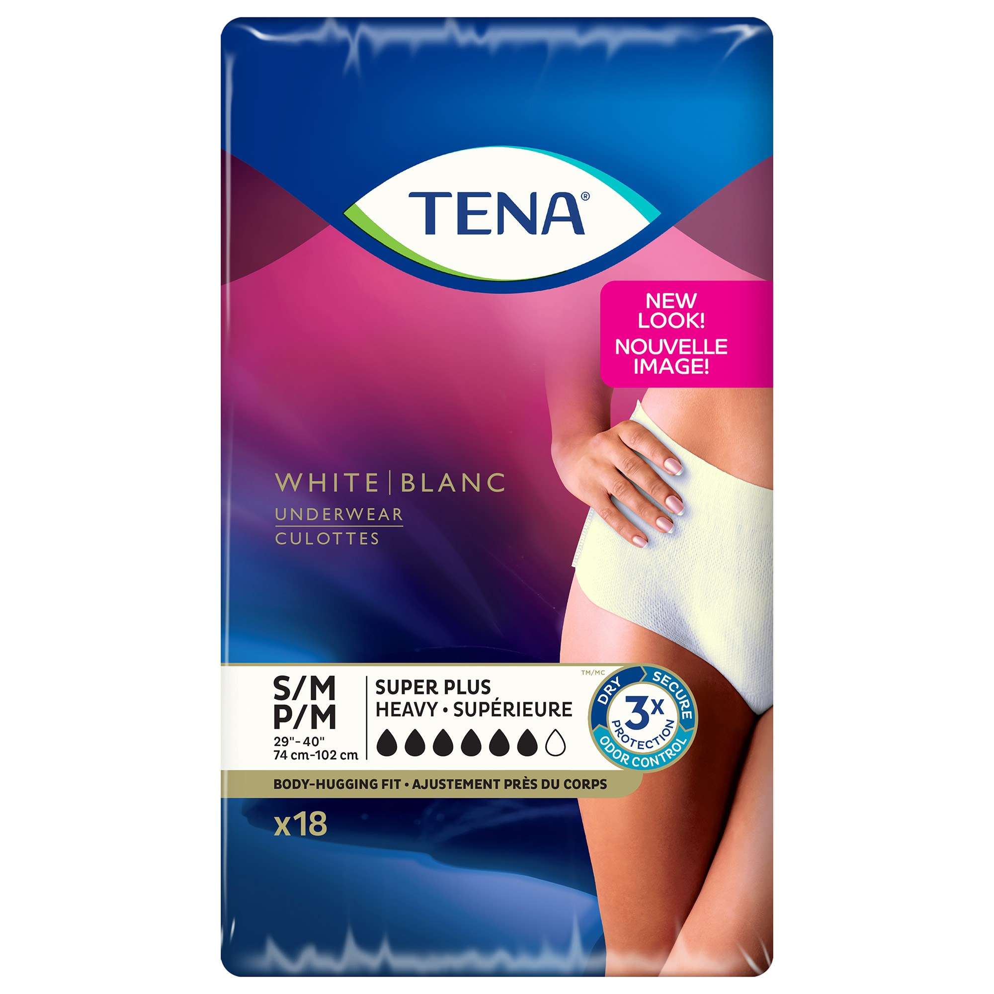 TENA Women Super Plus Heavy Absorbent Underwear thumbnail 1