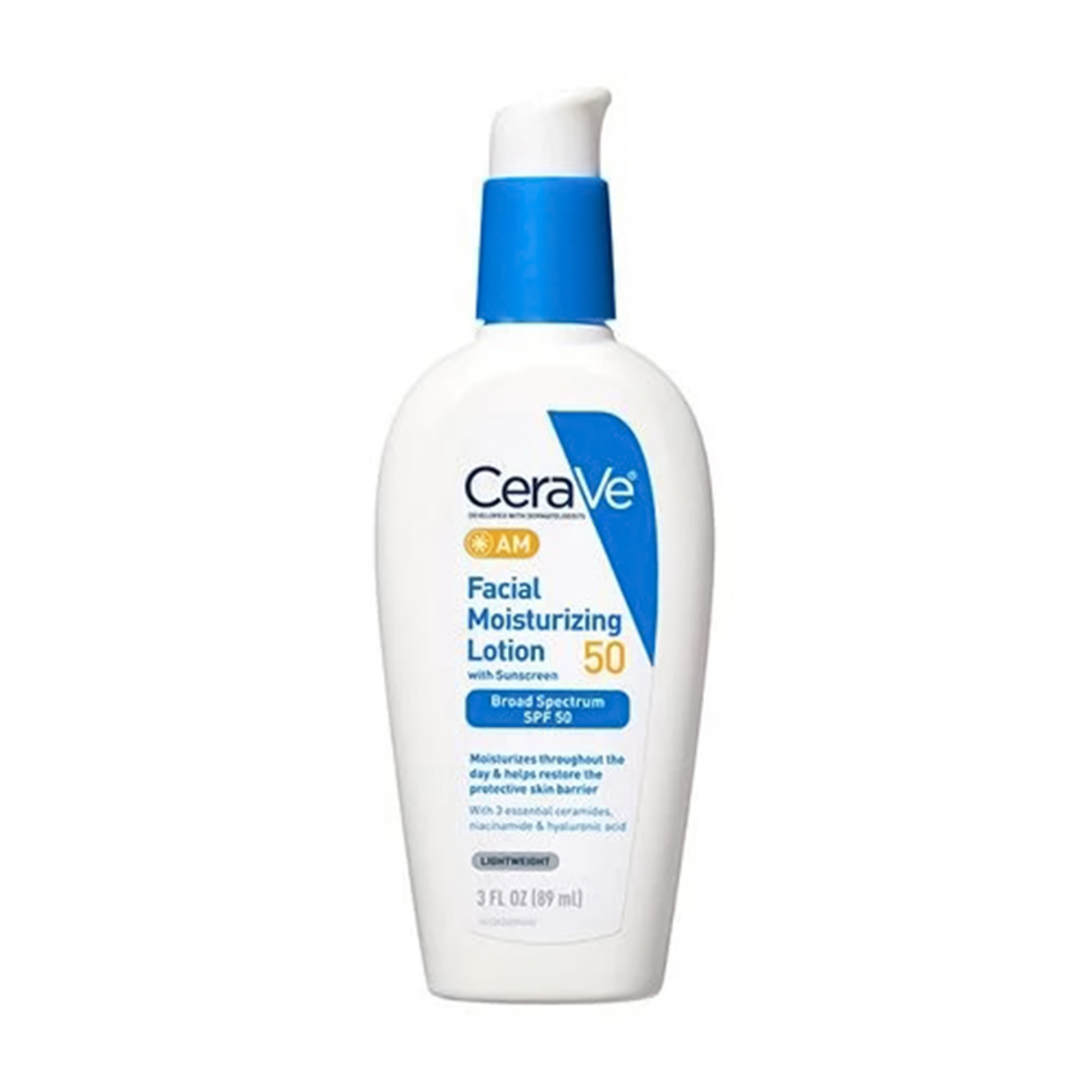 CeraVe Facial Moisturizing Lotion with Sunscreen 50 SPF, 3 oz -1 Each thumbnail 3